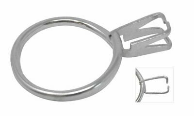 Silver Adjustable Spring Type Ring Diamond Gem Stone Jewelry Display Holder