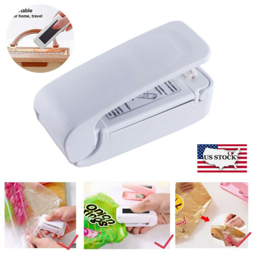 Mini Heat Sealing Machine Portable Impulse Seal Packing Food Plastic Bag Sealer