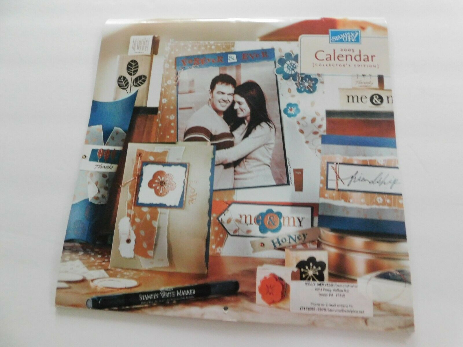 Stampin' Up 2005 Calendar ~ Collector's Edition - Scrapbook Ideas