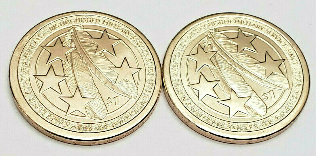 2021 P & D Sacagawea Dollar Set (2 Coins) *bu - Uncircultaed*  **free Shipping**