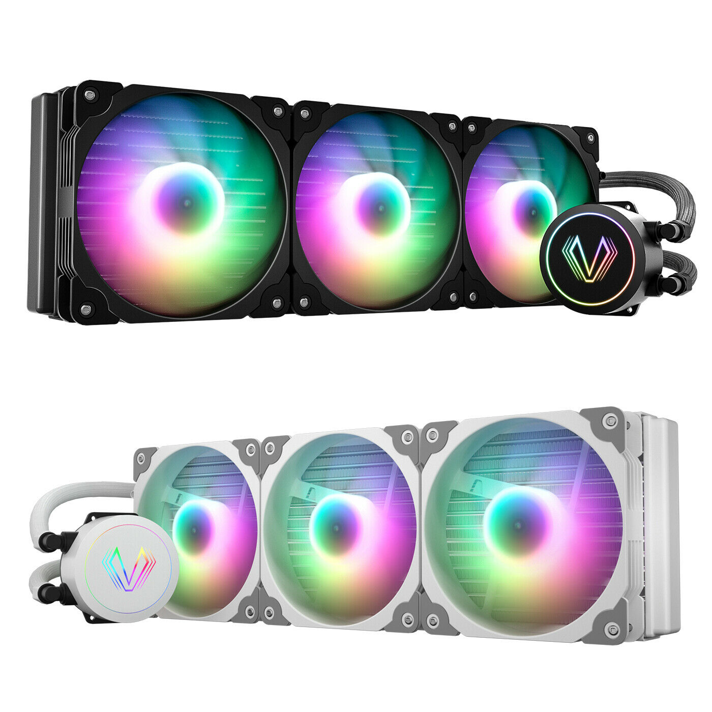 Vetroo V360mm Radiator Addressable RGB All-in-one AIO CPU Liquid Water Cooler