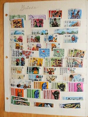 Guinea  Lot Of 100 Stamps, All Different, Random Pick, Used Off Paper