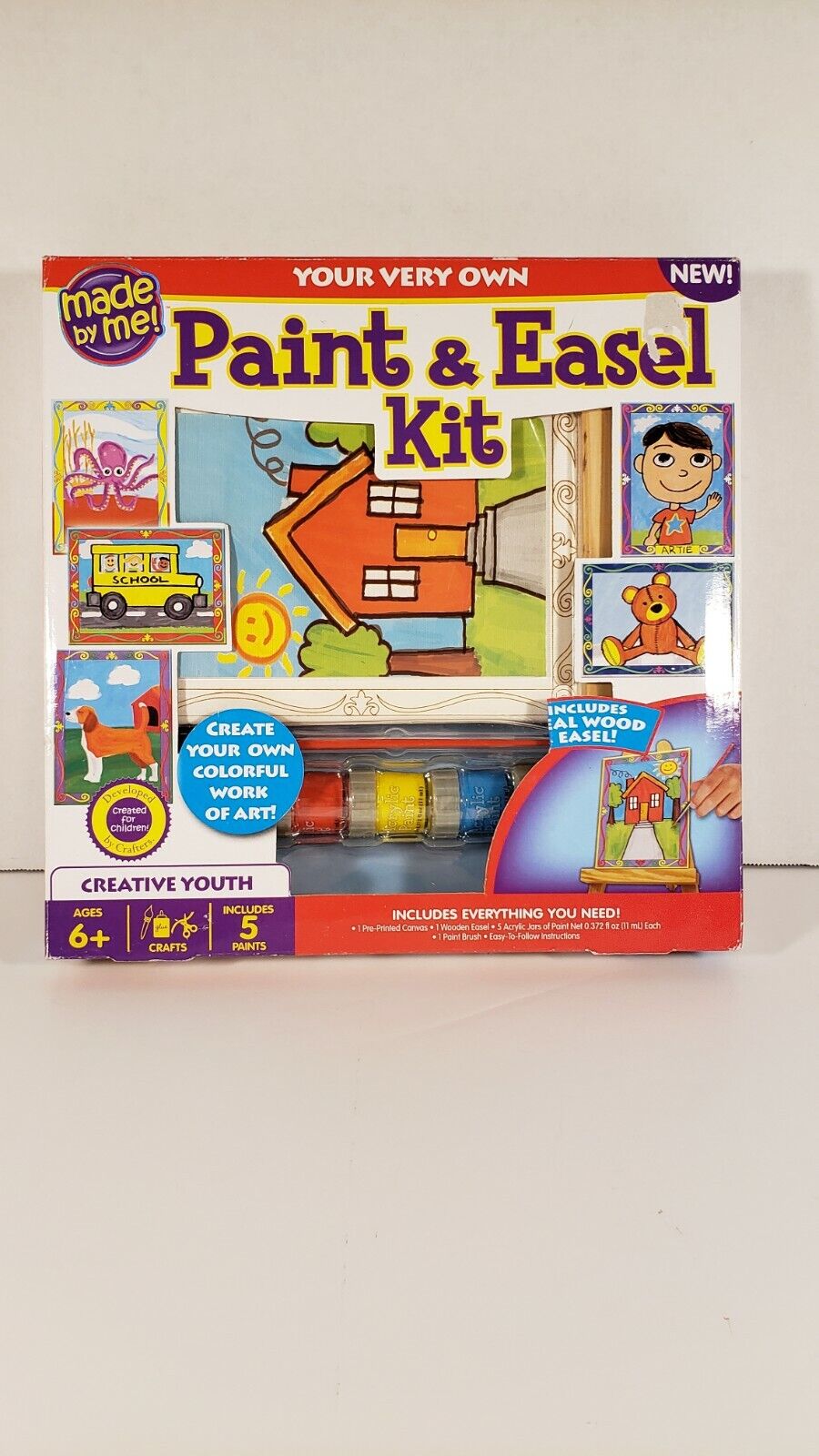 Made By Me! Your Very Own Paint & Easel Kit
