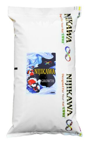 Nijikawa Growth Koi Food By Ewos! 15lb 5mm Floating •authorized Ebay Dealer•