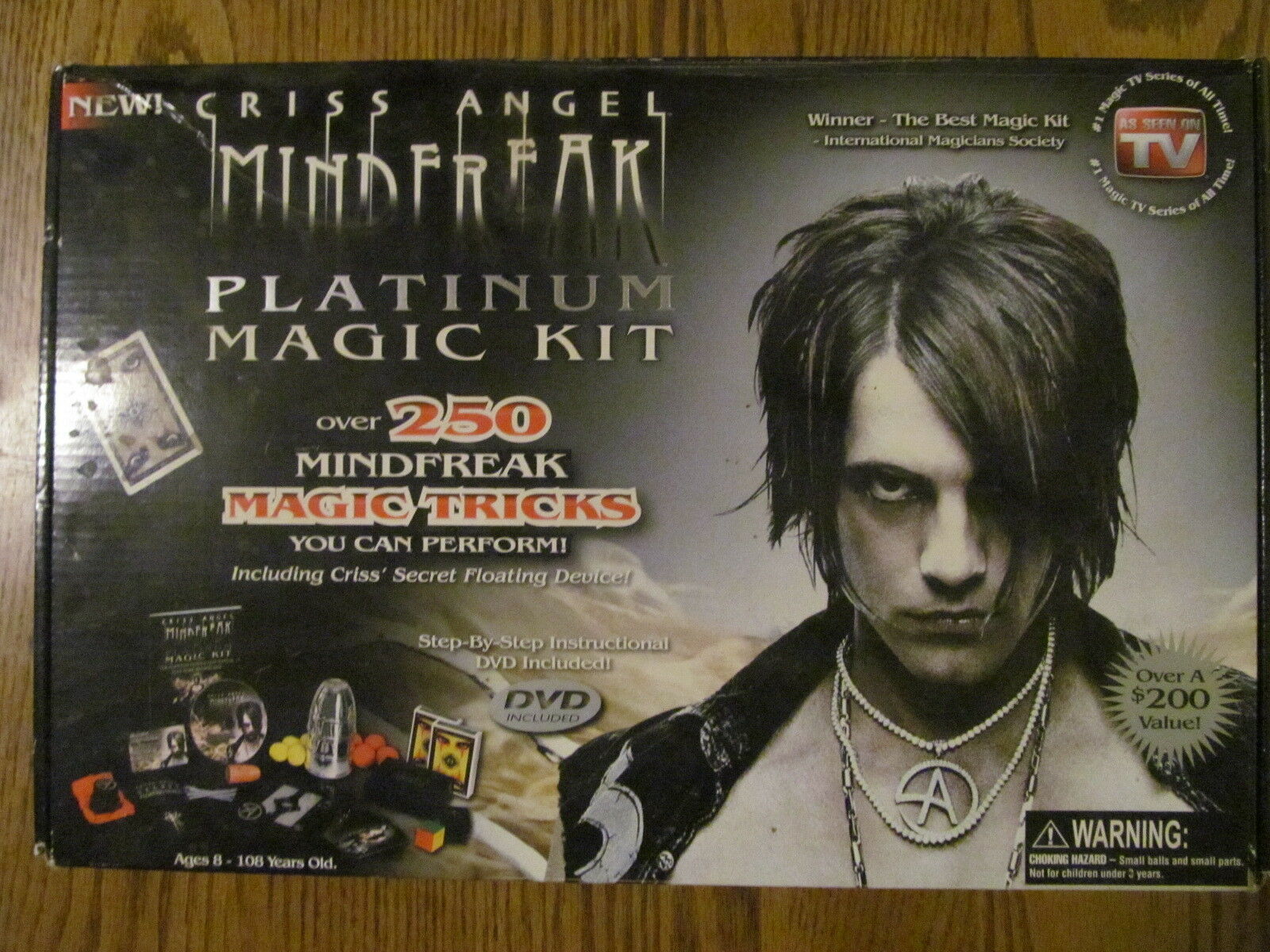 Criss Angel Mindfreak - Platinum Magic Kit - Some Wear & Missing Pieces