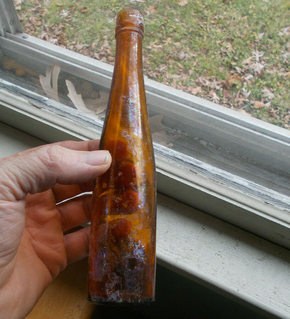 Hand Blown Sample Size Hock Wine Bottle Shown Dug In Our Recent Digging Video