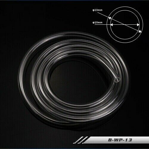 Pvc Soft Tubing 10mm/13mm 3/8" Id 1/2" Od 1000mm For Pc Water Cooling