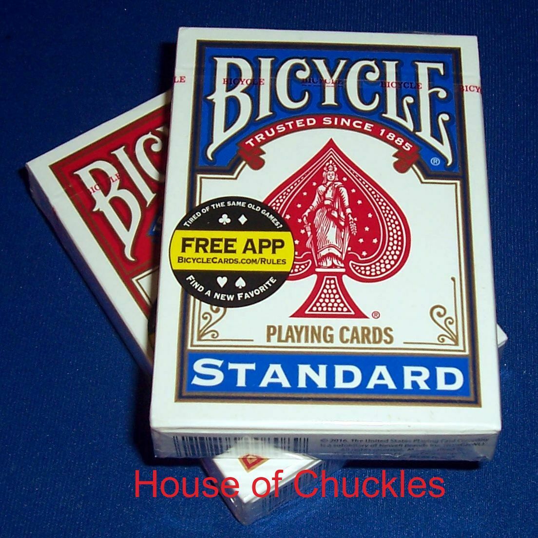 (1) One Way Forcing Playing Card Deck, Bicycle, Magic Trick, 1-way Force